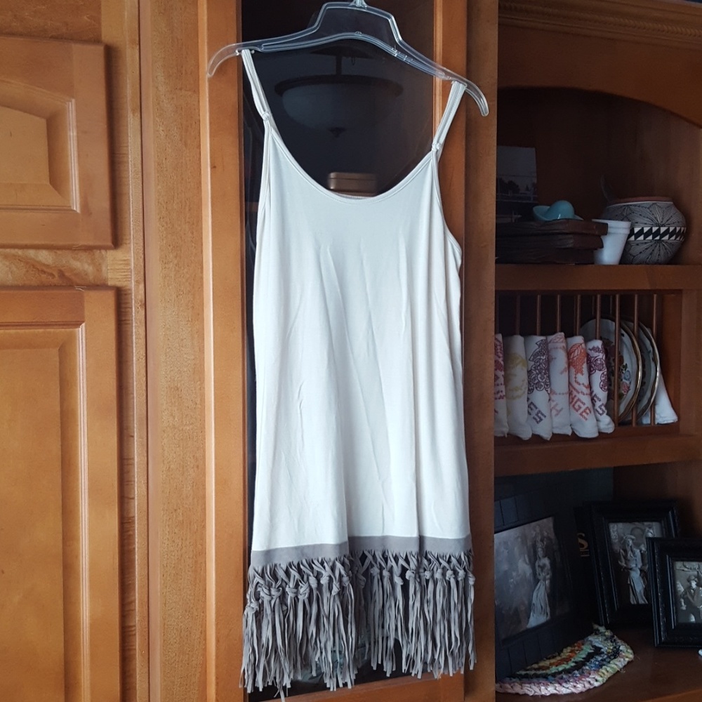Fringed Origami camisole XXL